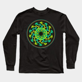 Knot Dragons - Lemon and Lime Long Sleeve T-Shirt